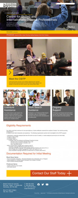 Bredin Centre Skilled